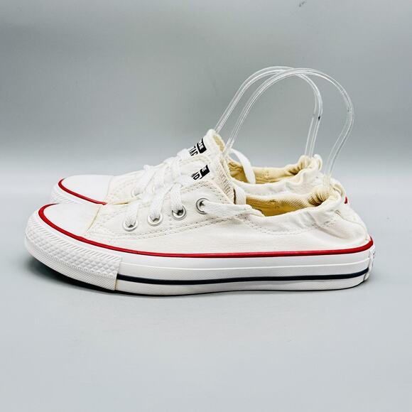 Converse Shoes Women 6 White Chuck Taylor All Star Shoreline Low Slip On Sneaker - Picture 5 of 12